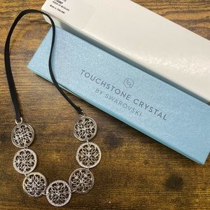 Touchstone Crystal Heads Up Necklace